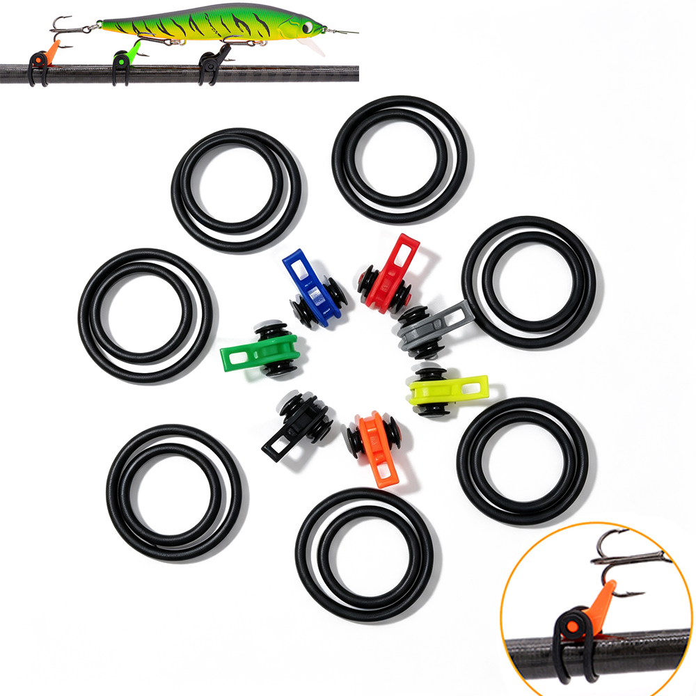 Fishing Rod Spinning - 7pcs Fishing Rod Hook Keeper Lure