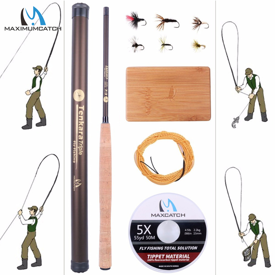 Fishing Rod Case - Maximumcatch 9-13FT V-Tenkara Rod Outfit IM10/36T