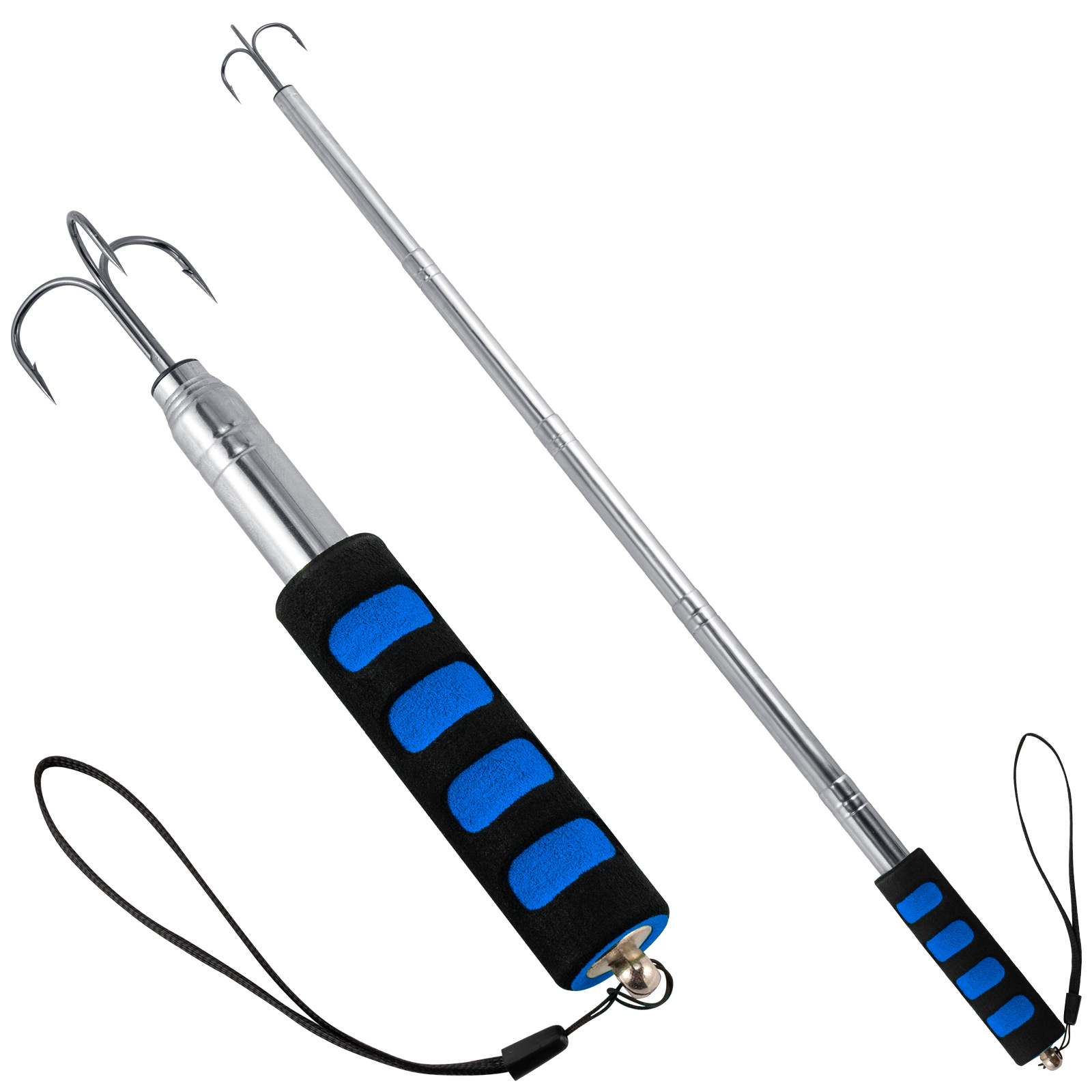 Telescopic Fishing Gaff Stainl - Fishing Rod Telescopic recension och pris