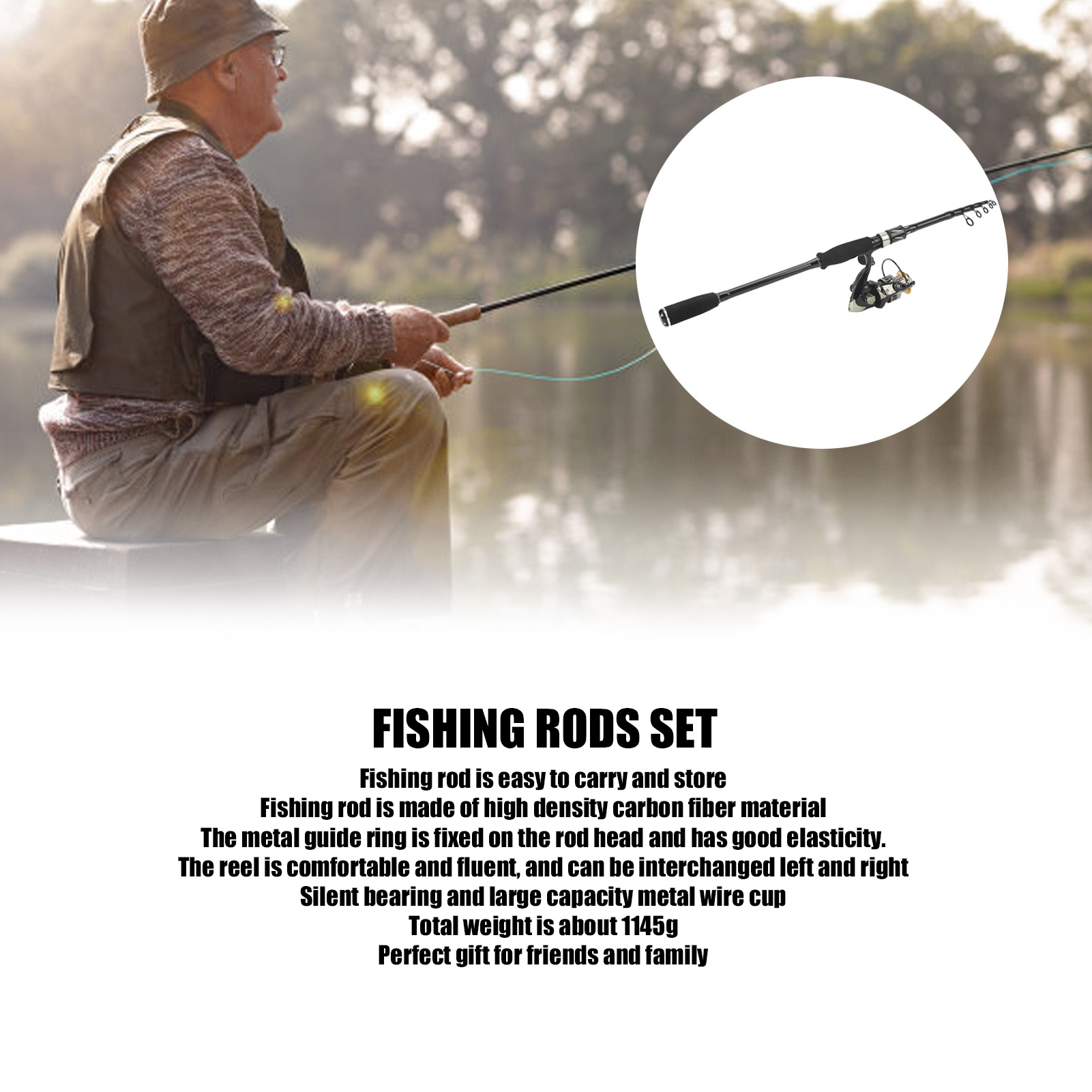 Fishing Rod and Reel Combo Set - Fishing Rod Combo recension och pris