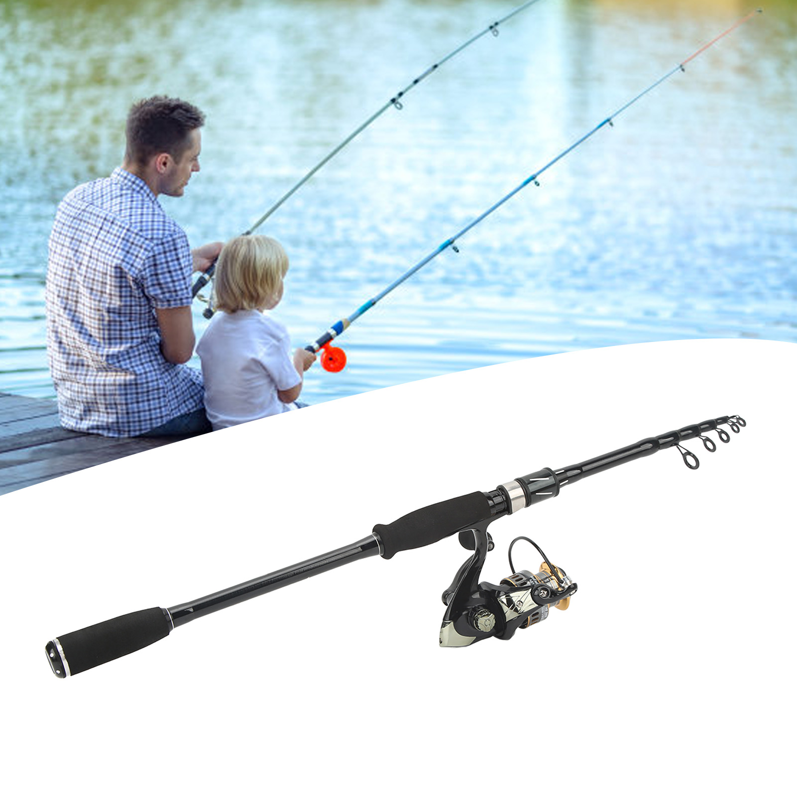 Fishing Rod and Reel Combo Set - Fishing Rod Combo recension och pris