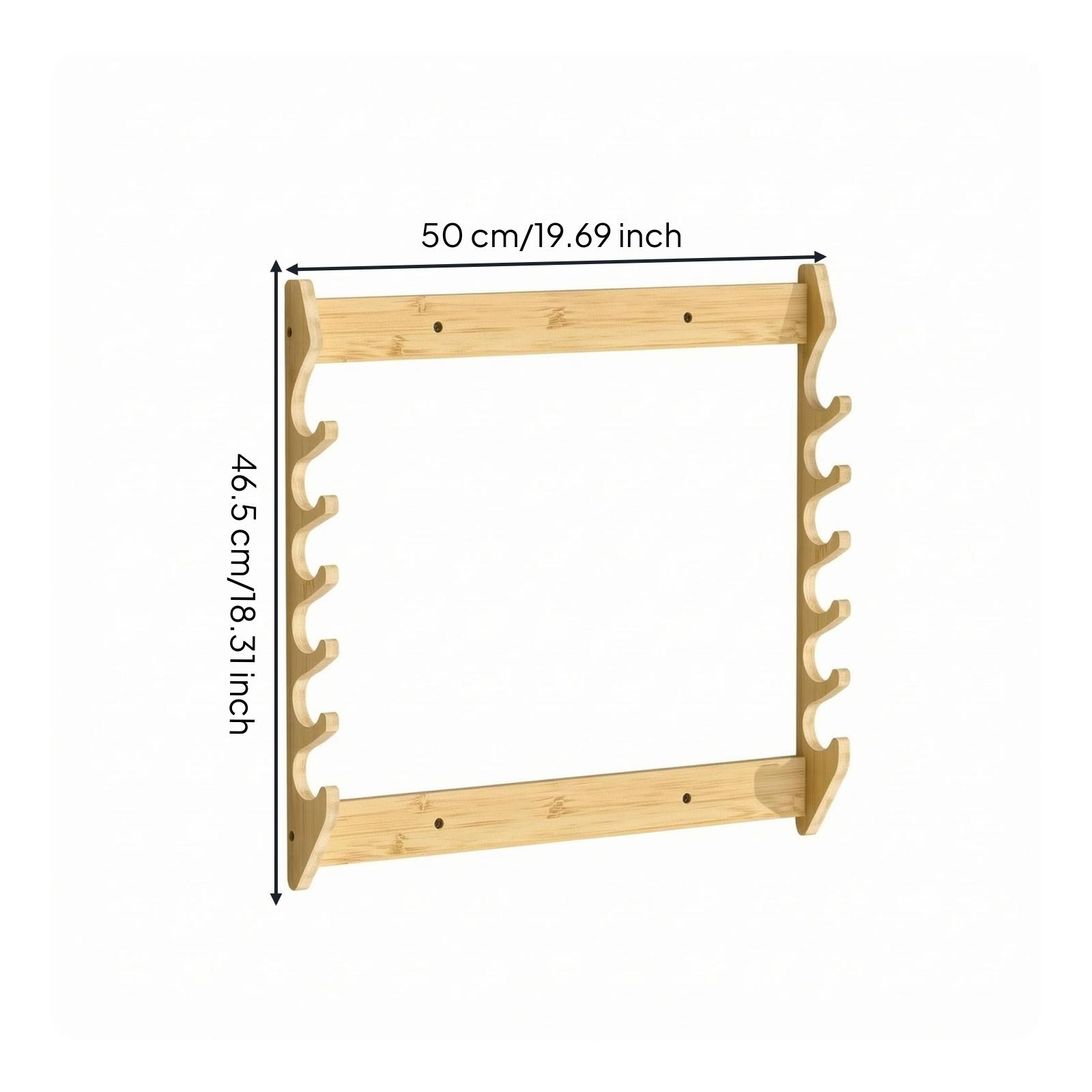 Wooden Fishing Rod Rack Wall H - Fishing Rod Rack recension och pris