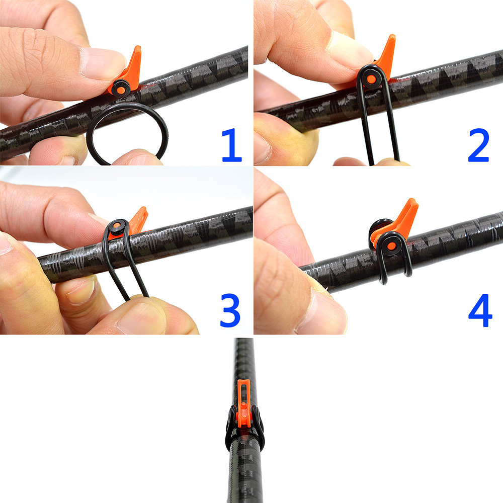 7pcs Fishing Rod Hook Keeper L - Fishing Rod Spinning recension och pris