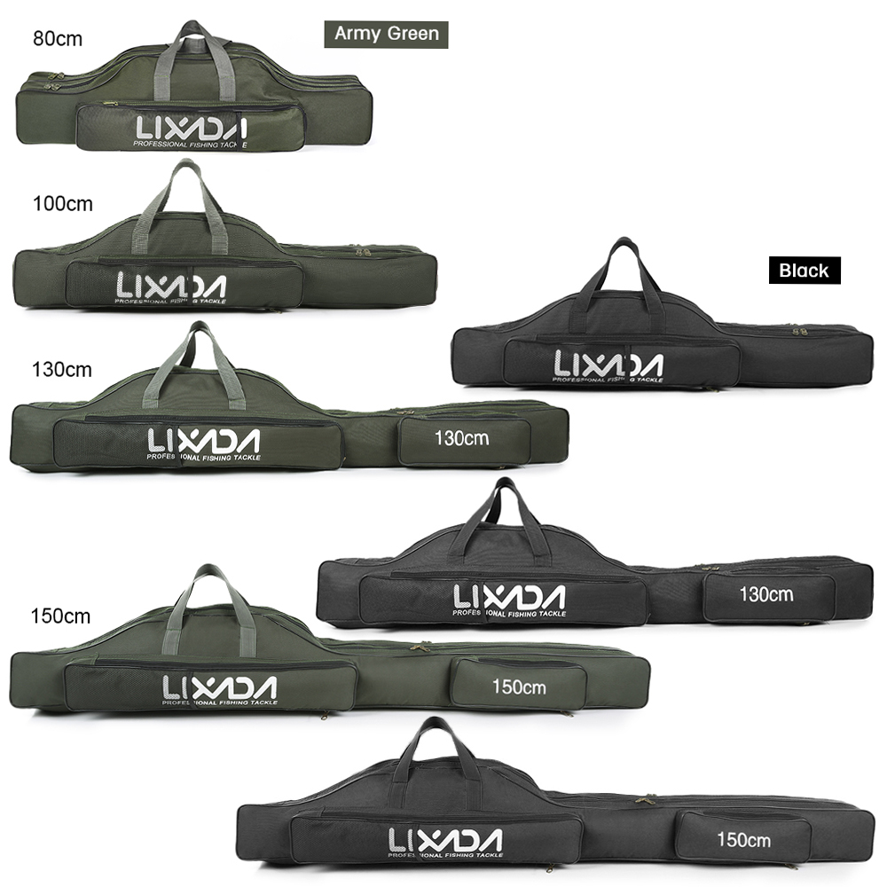 Fishing Bag Portable Folding F - Fishing Rod Case recension och pris
