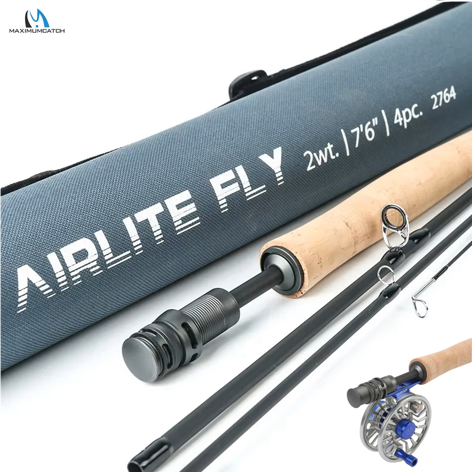 MAXIMUMCATCH 7.5-10ft 2/3WT Ai - Fishing Rod Ice recension och pris