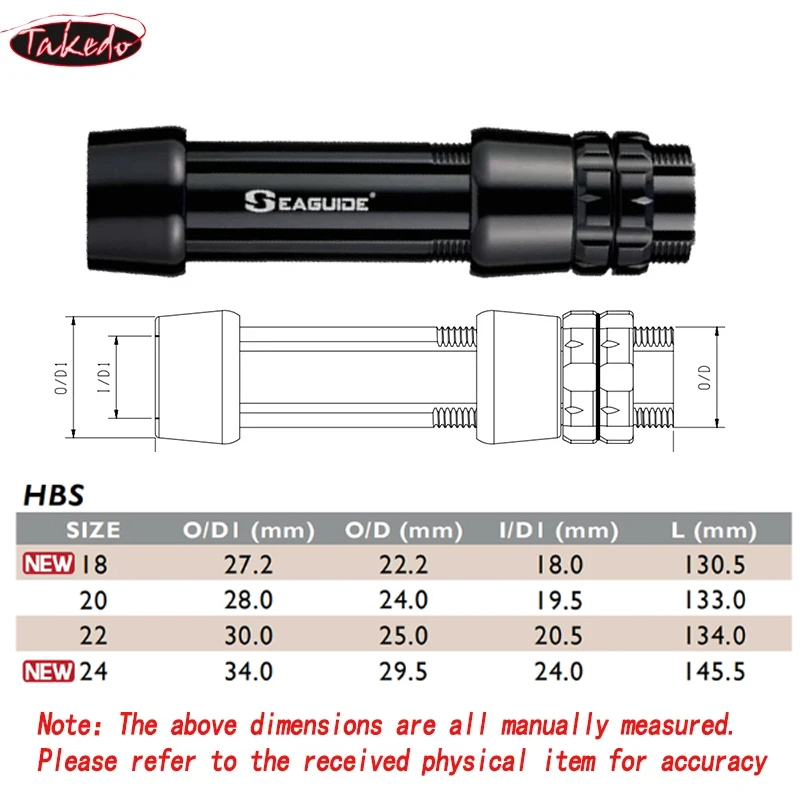 TAKEDO 18# 20# 22# 24# HBS Hea - Fishing Rod Combo recension och pris